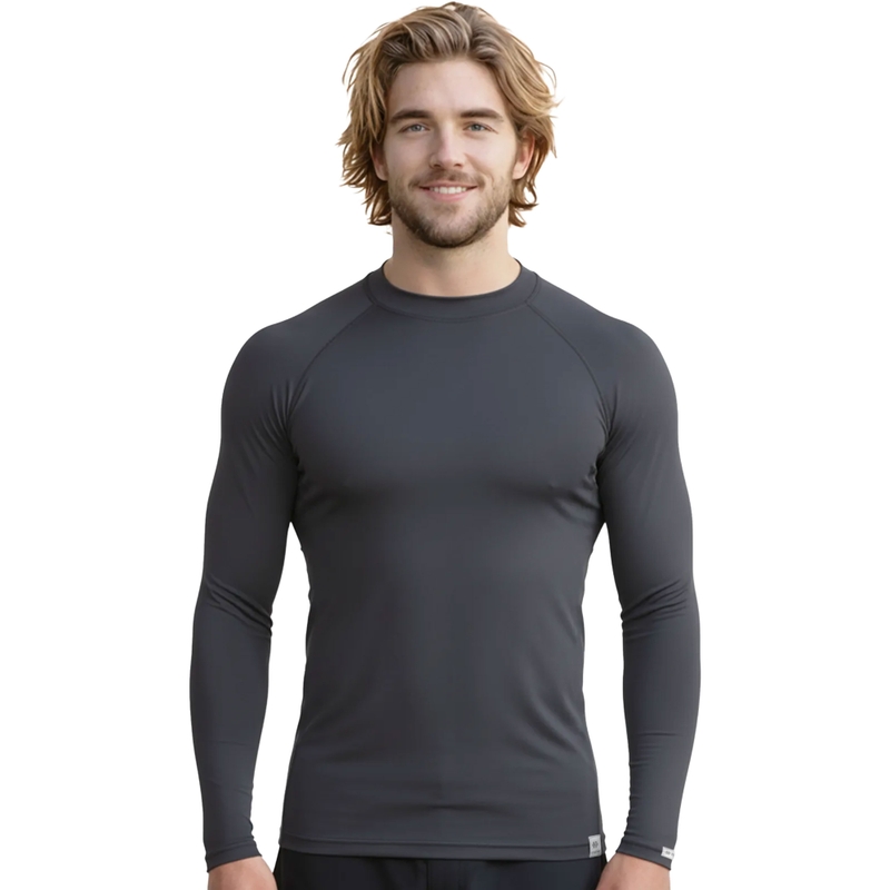Termosärk nanosilver® Raglan antratsiithall - pikkade varrukatega