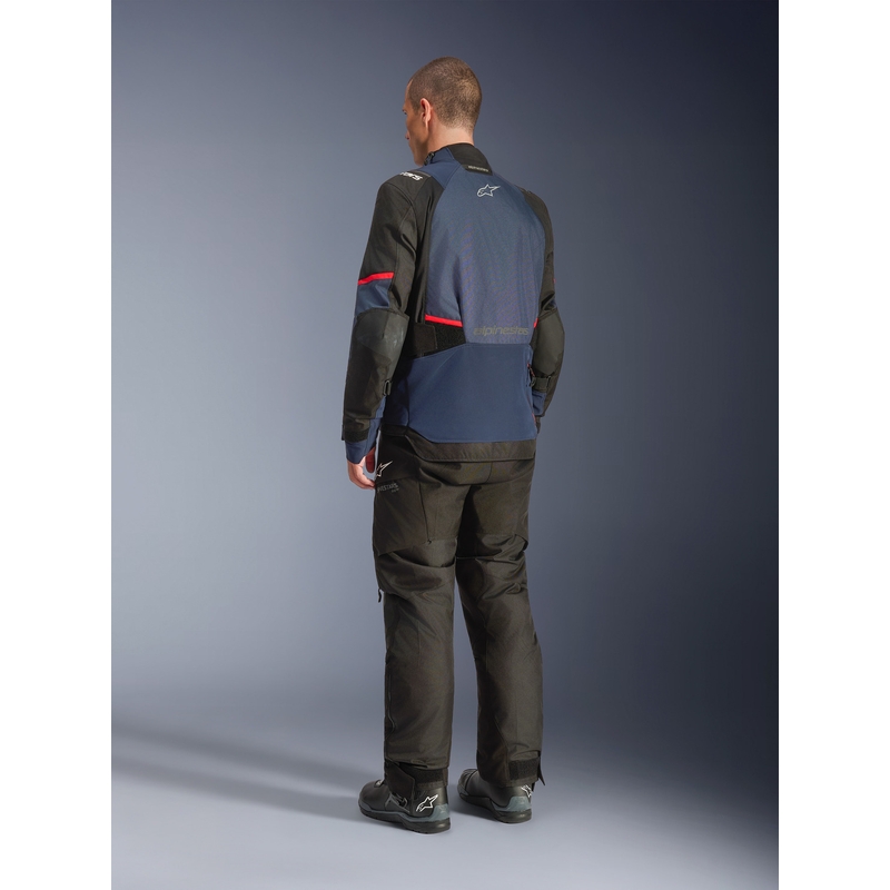 Alpinestars Andes V4 Drystar Mootorratta Jakk Tume Sinine-Sinine-Must
