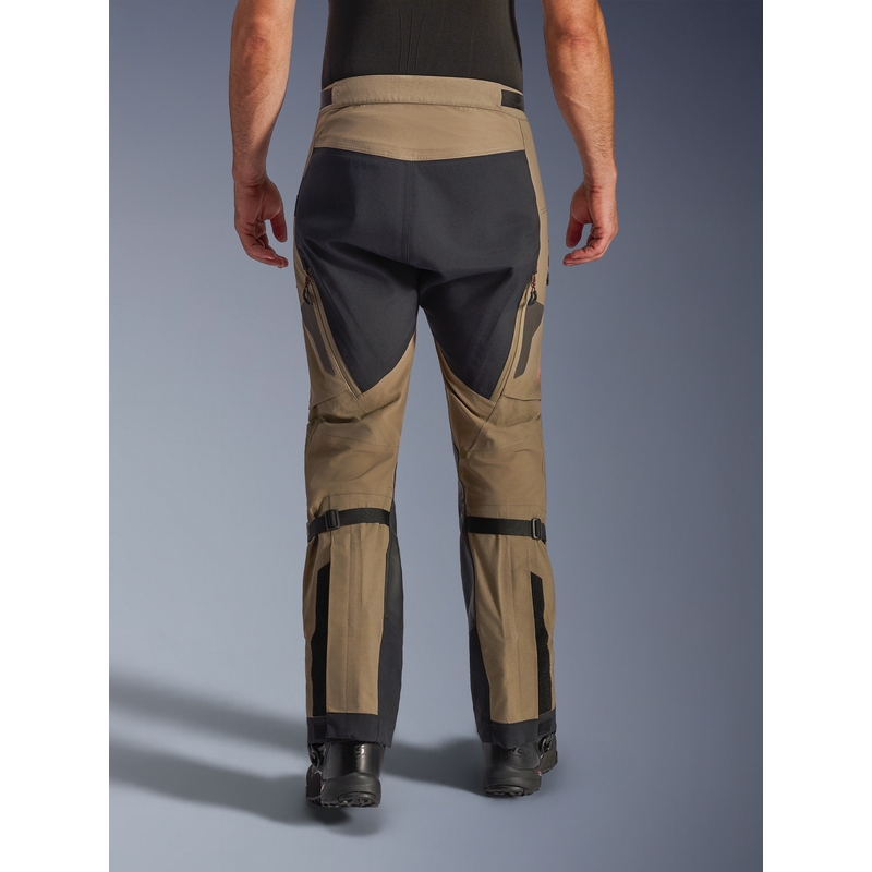 Alpinestars Nazca 3L Gore-Tex PRO mootorrattapüksid helepruunid-mustad
