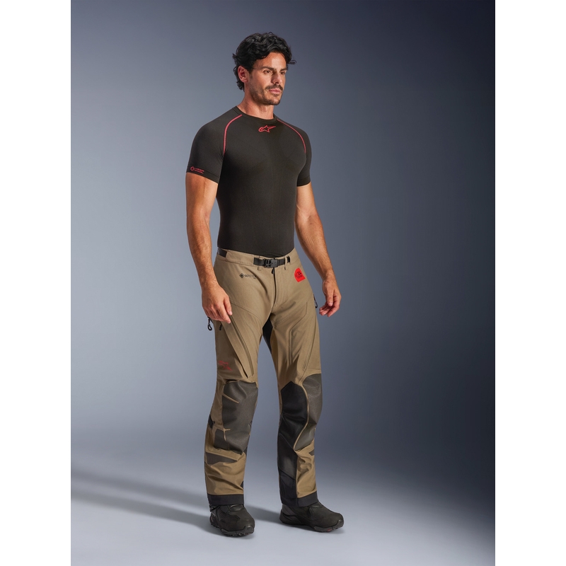 Alpinestars Nazca 3L Gore-Tex PRO mootorrattapüksid helepruunid-mustad