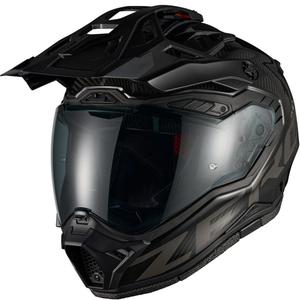 Enduro mootorratta kiiver Nexx X.Rally Zero PRO süsinikmust