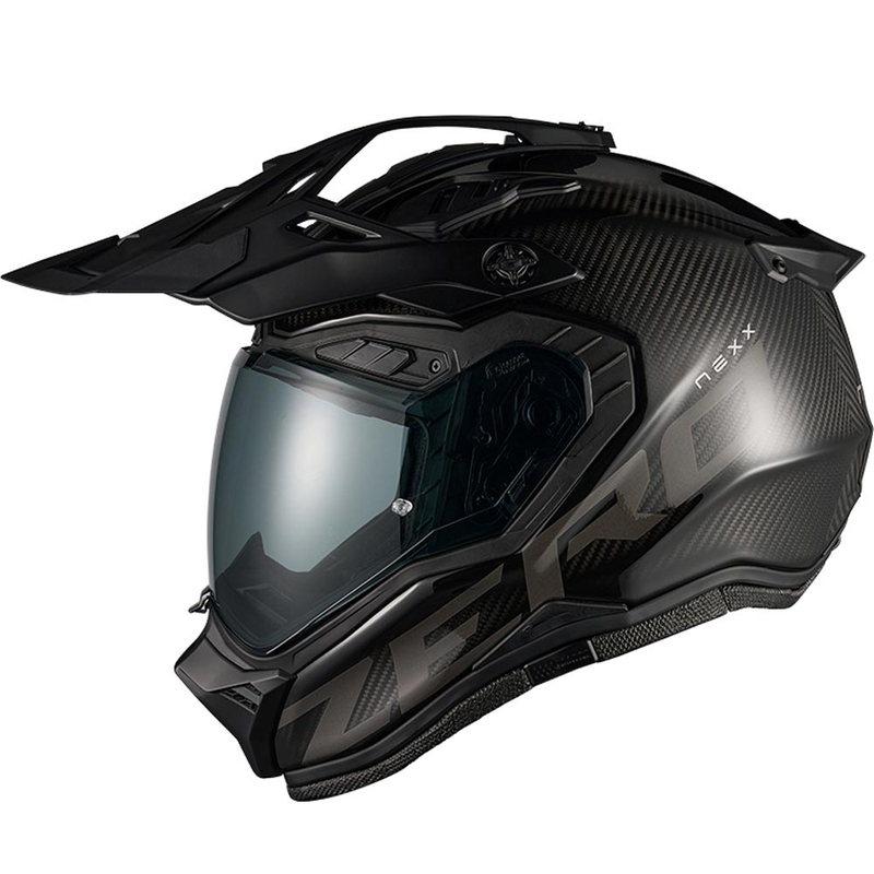 Enduro mootorratta kiiver Nexx X.Rally Zero PRO süsinikmust