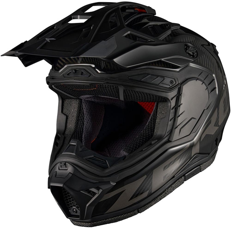 Enduro mootorratta kiiver Nexx X.Rally Zero PRO süsinikmust