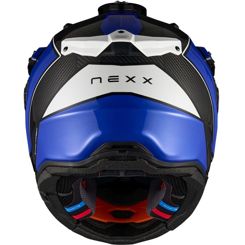 Enduro mootorrattakiiver Nexx X.Rally Raid sini-valge