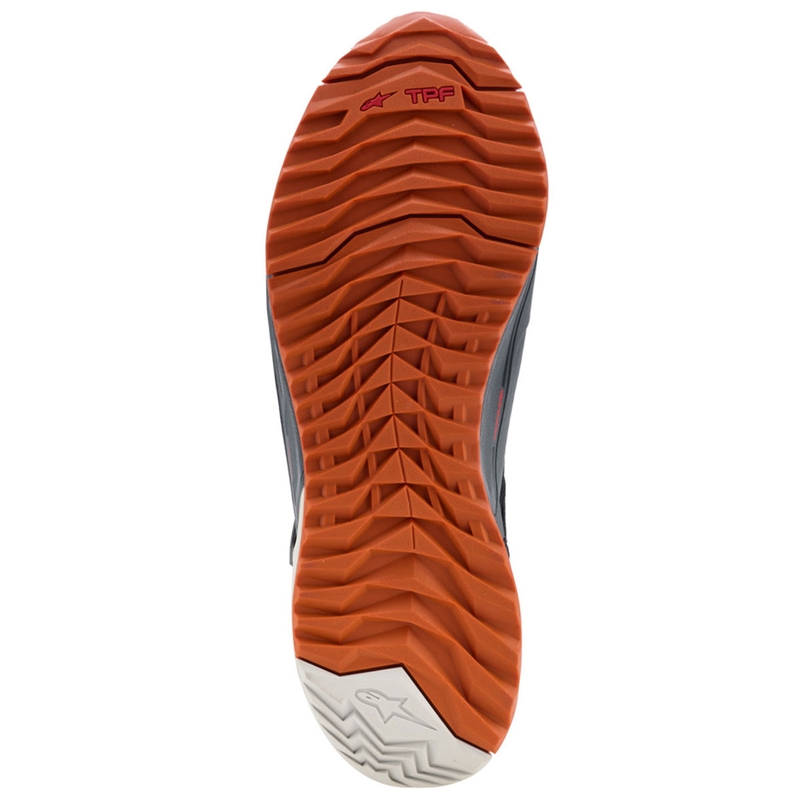Alpinestars CR-X Drystar mootorrattasaapad must-tumehall-oranž
