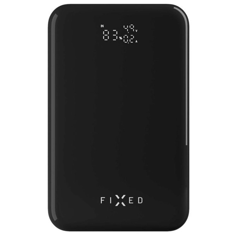 Powerbank Fixed Zen 20 Pro LCD ekraaniga must