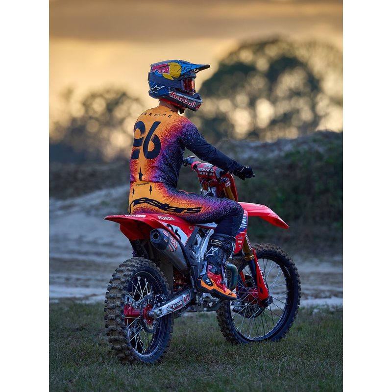 Alpinestars Supertech piiratud väljaande Black Hole motokrossisärk must
