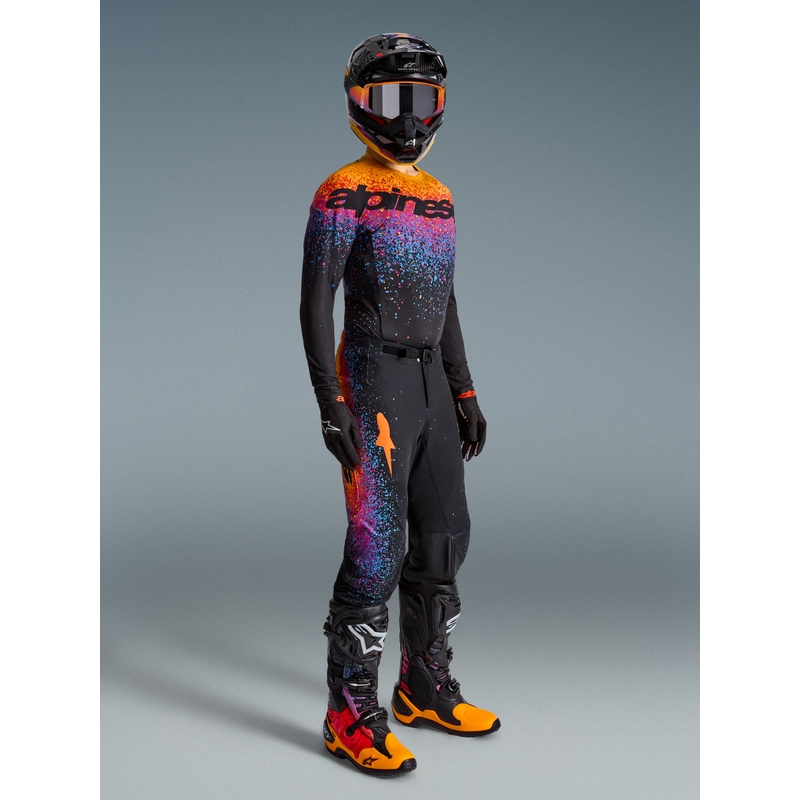 Alpinestars Supertech piiratud väljaande Black Hole motokrossisärk must