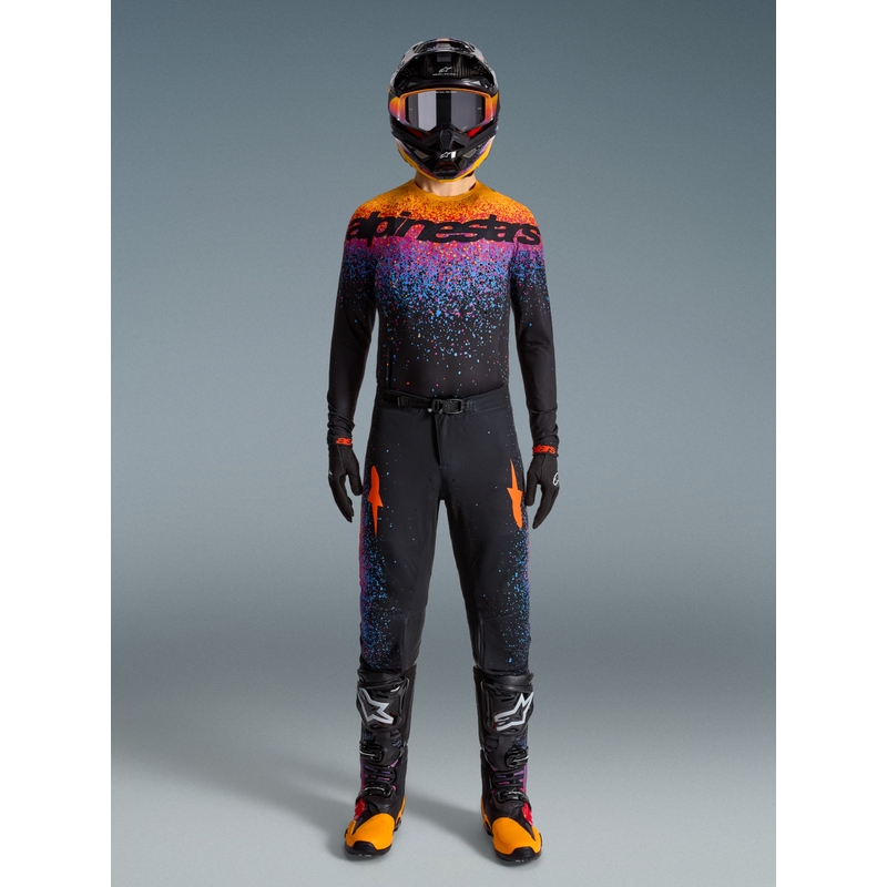 Alpinestars Supertech piiratud väljaande Black Hole motokrossisärk must