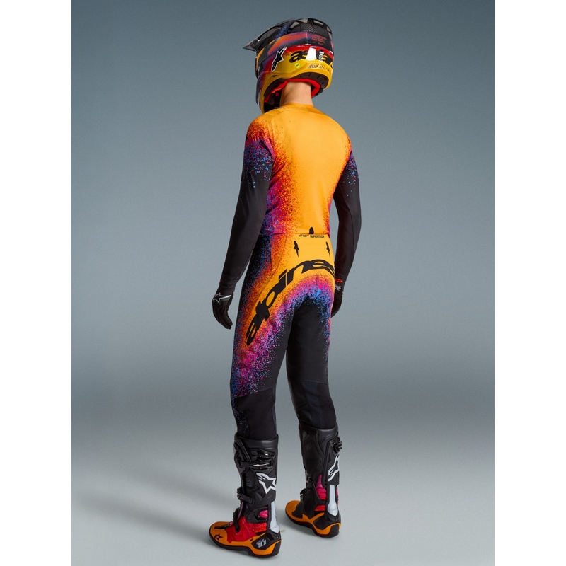 Alpinestars Supertech piiratud väljaande Black Hole motokrossisärk must