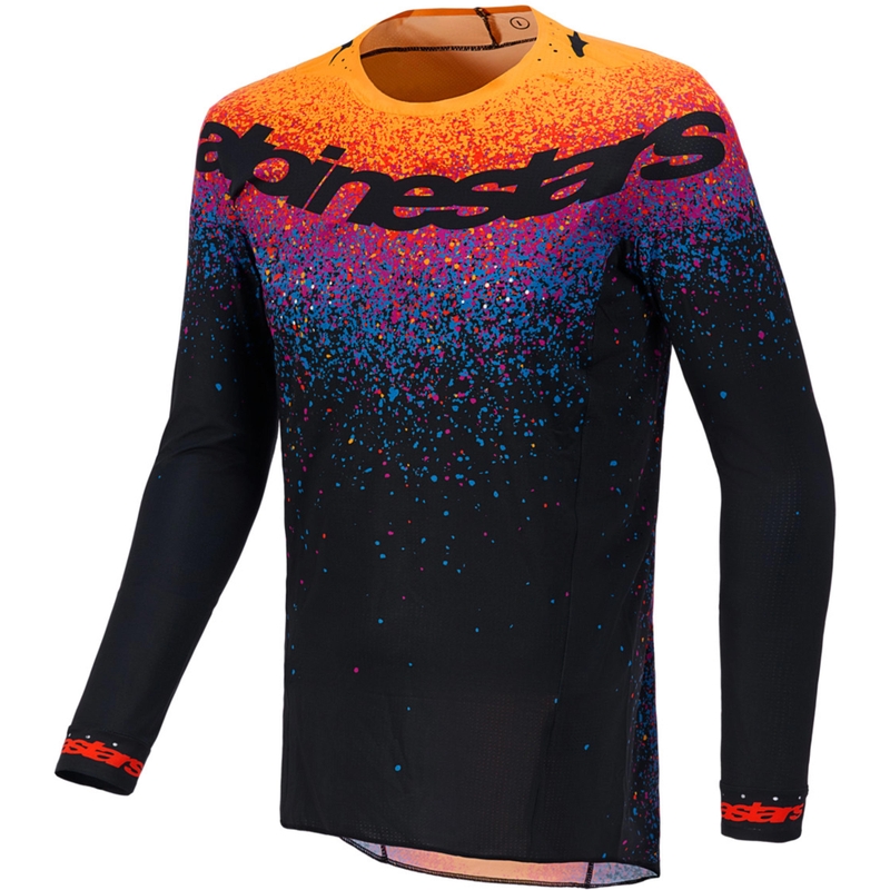 Alpinestars Supertech piiratud väljaande Black Hole motokrossisärk must