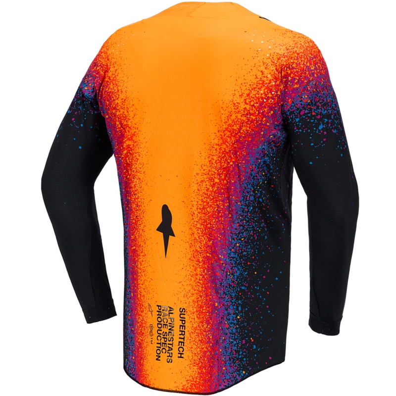 Alpinestars Supertech piiratud väljaande Black Hole motokrossisärk must
