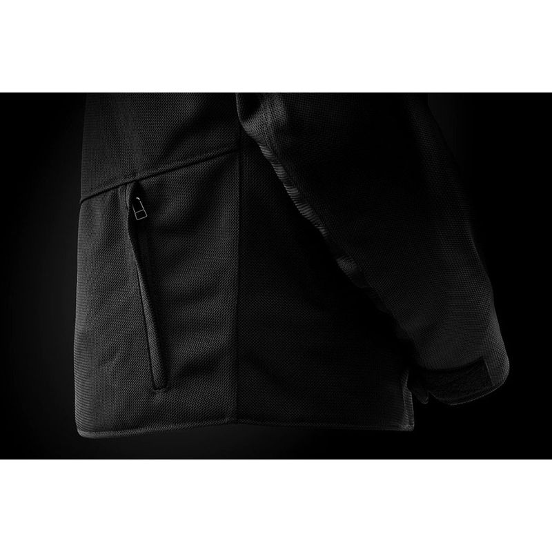 Furygan Evald ventileeritud mootorratta jope must