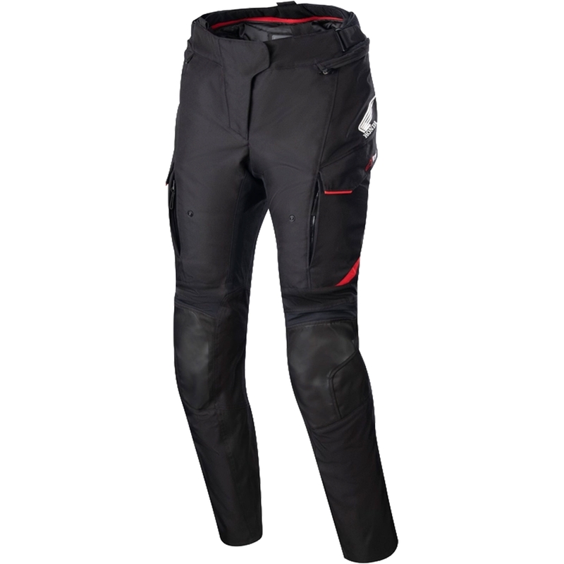 Alpinestars Stella Andes Drystar Honda Must-hall-punased naiste mootorratta püksid
