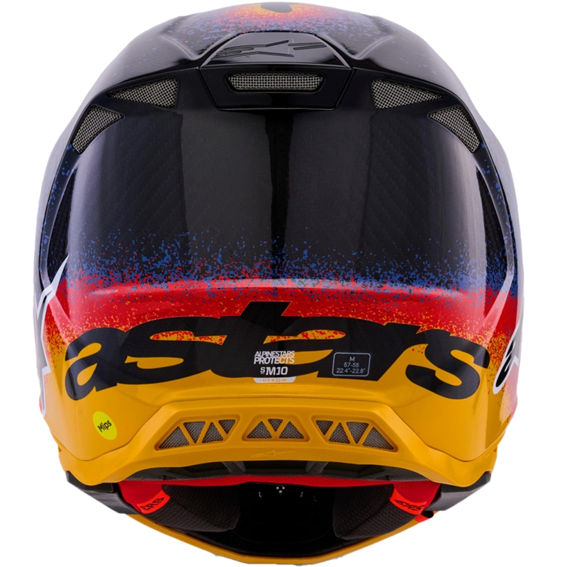 Alpinestars Supertech S-M10 piiratud väljaande motokrossikiiver Black Hole, must