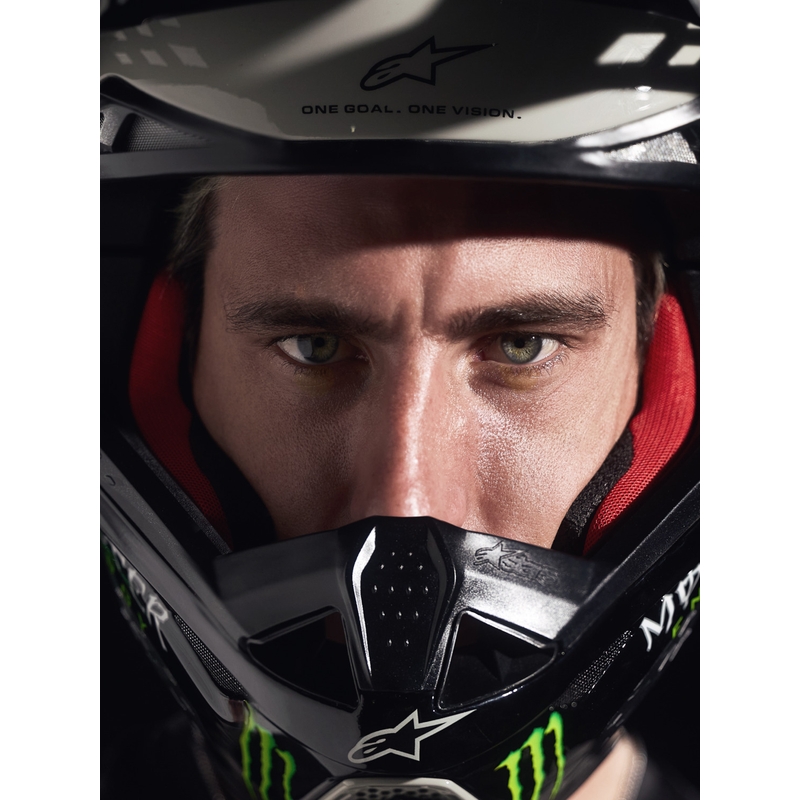 Alpinestars Techstar piiratud väljaande motokrossisärk Wolf Dust liiva-must