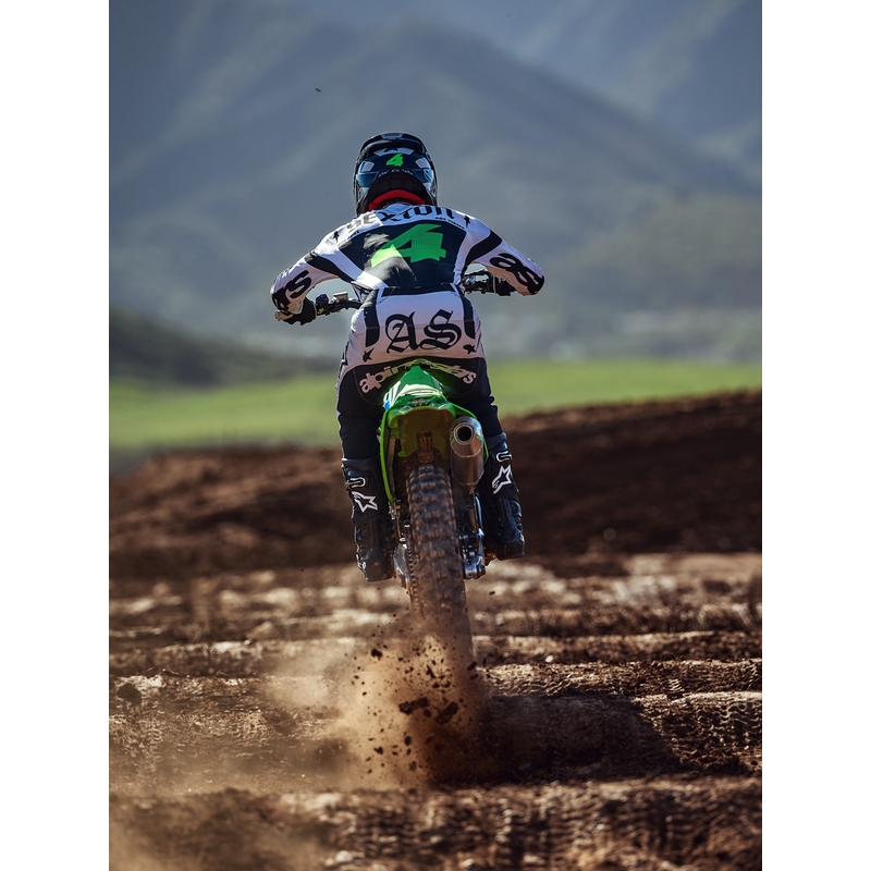 Alpinestars Techstar piiratud väljaande motokrossisärk Wolf Dust liiva-must