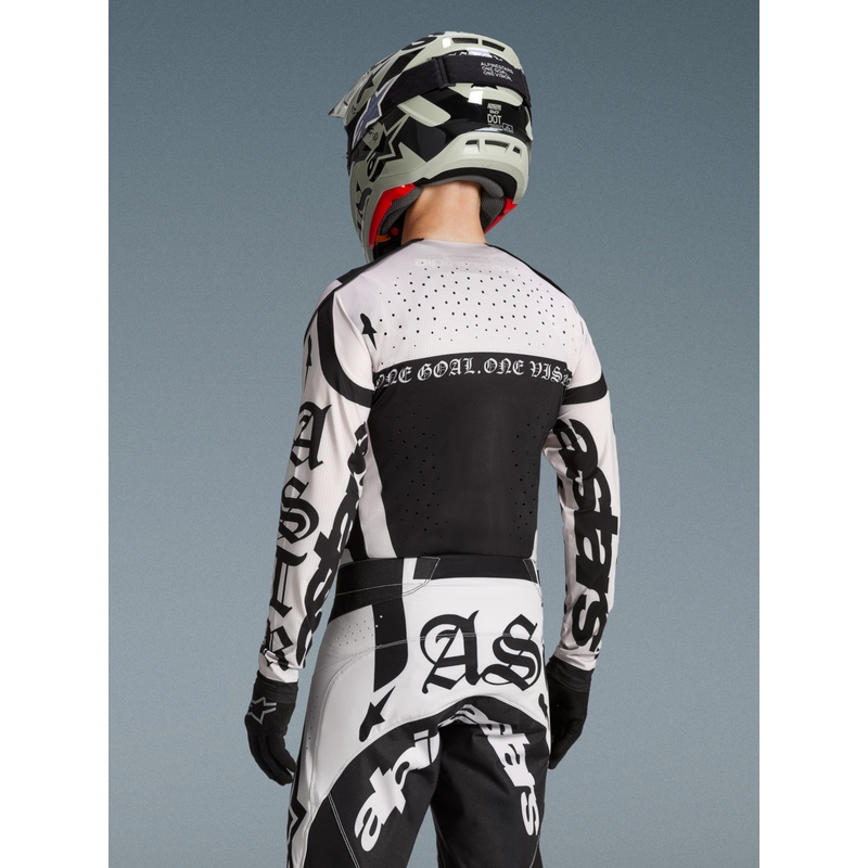 Alpinestars Techstar piiratud väljaande motokrossisärk Wolf Dust liiva-must