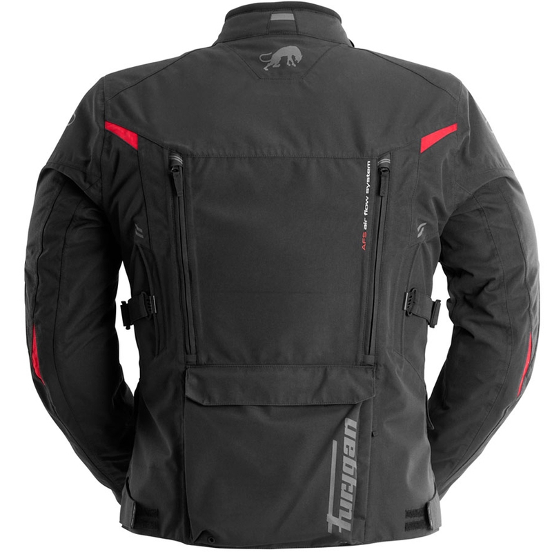 Furygan CHALLENGER 3C PRIMALOFT® mootorratta jope must-punane