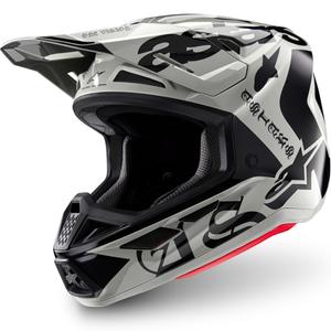 Alpinestars Supertech S-M7 limiteeritud väljaande motokrossikiiver Wolf Dust liiva-must