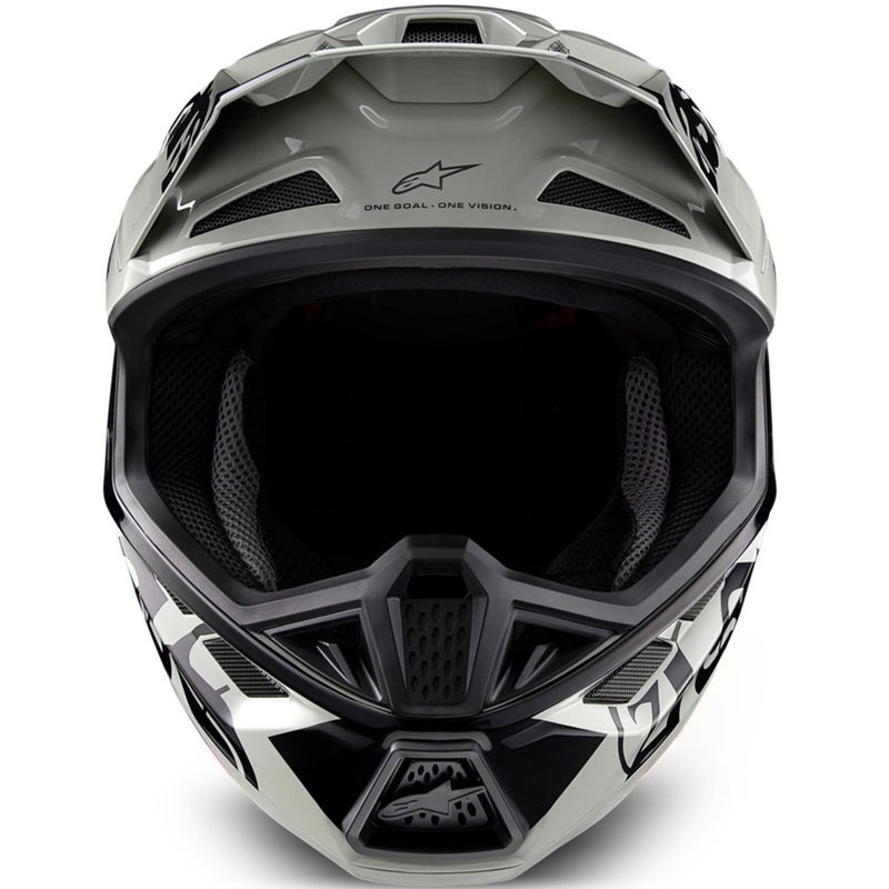 Alpinestars Supertech S-M7 limiteeritud väljaande motokrossikiiver Wolf Dust liiva-must