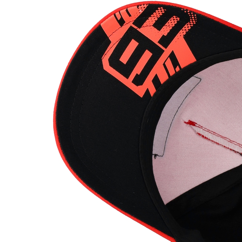 Laste Ducati Marc Marquez Baseball 93 Patch nokamüts must-punane