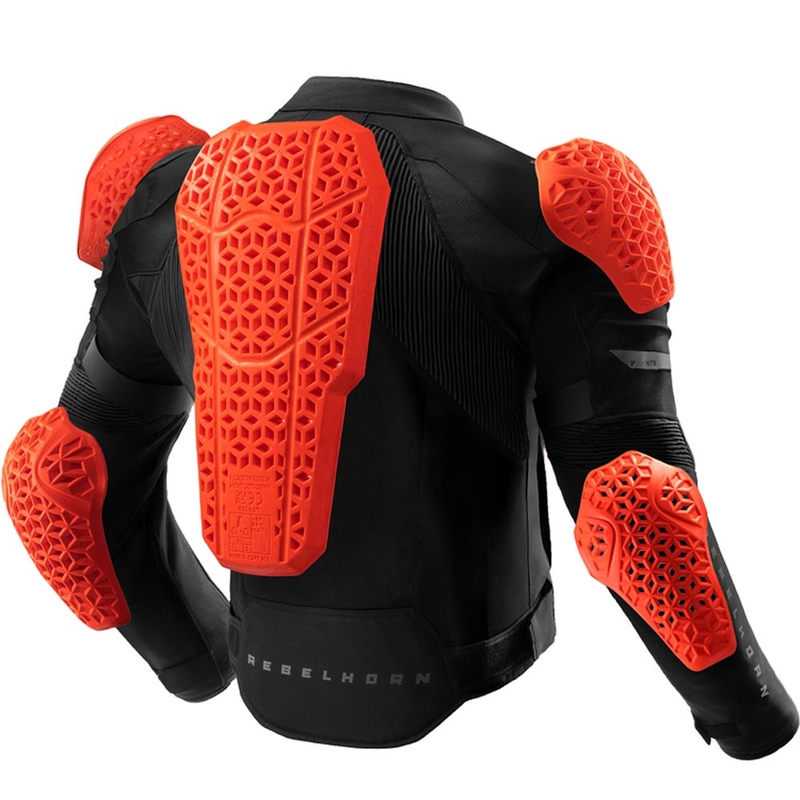 Rebelhorn Vandal 2 Air mootorratta jope must-punane