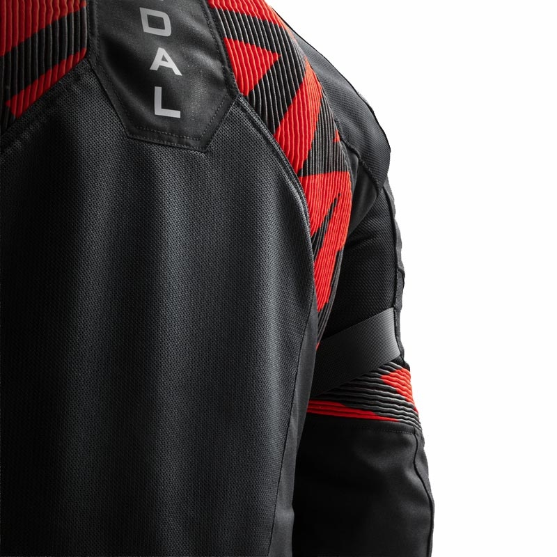 Rebelhorn Vandal 2 Air mootorratta jope must-punane