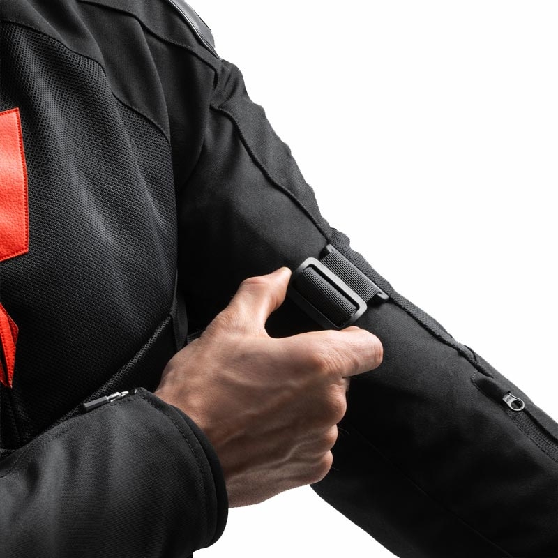 Rebelhorn Vandal 2 Air mootorratta jope must-punane