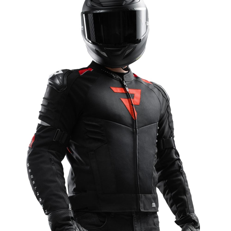 Rebelhorn Vandal 2 Air mootorratta jope must-punane