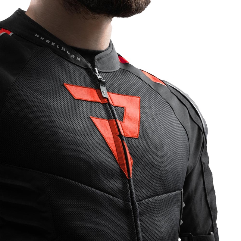 Rebelhorn Vandal 2 Air mootorratta jope must-punane