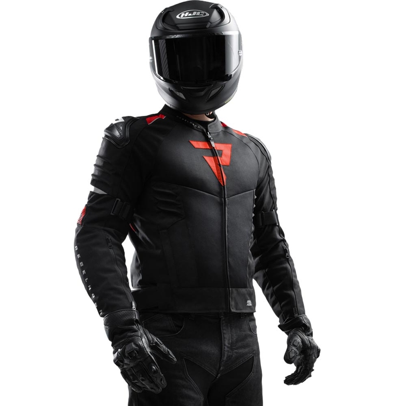 Rebelhorn Vandal 2 Air mootorratta jope must-punane