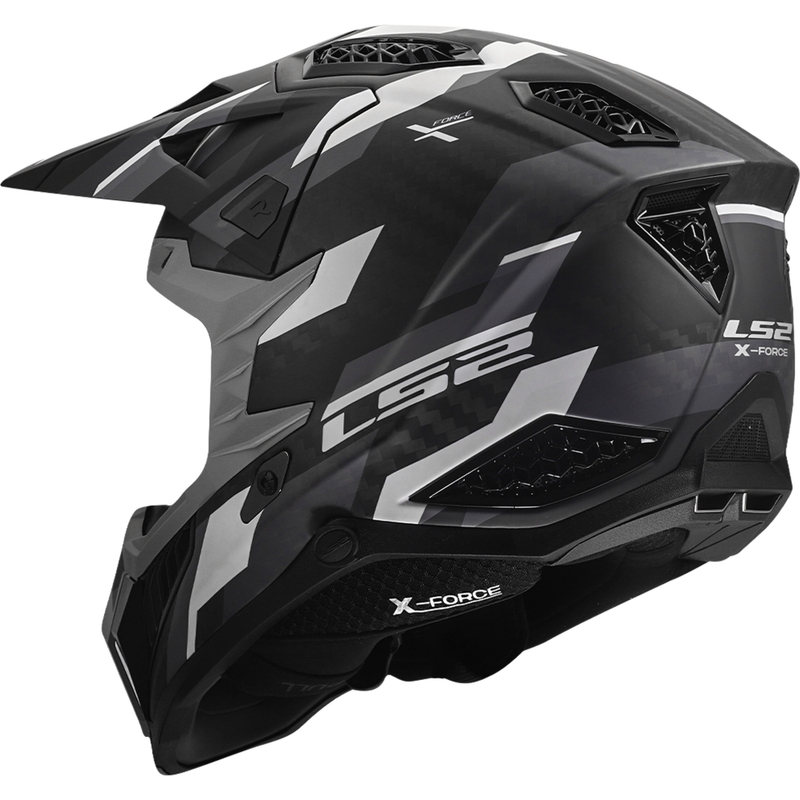 Motokrossi kiiver LS2 MX703 X-Force Phantom matt must-hall