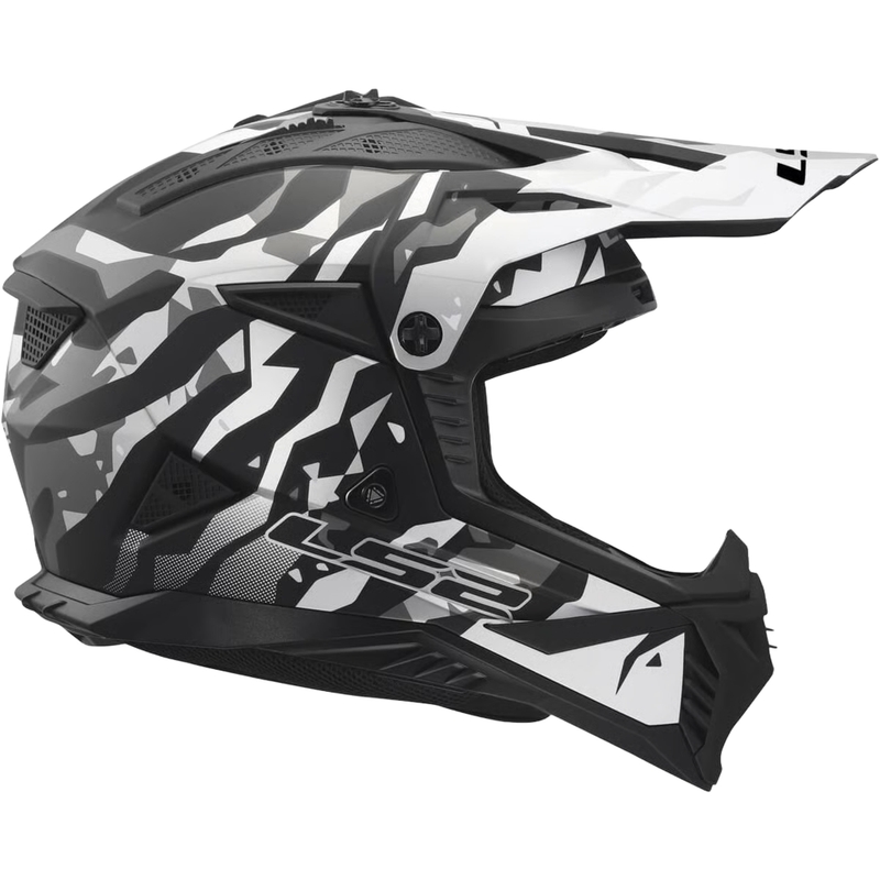 Motokrossi kiiver LS2 MX708 Fast II Grotesk matt must-hall