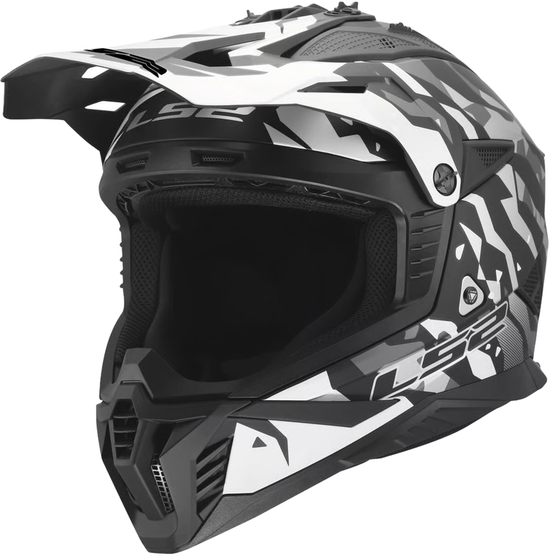 Motokrossi kiiver LS2 MX708 Fast II Grotesk matt must-hall