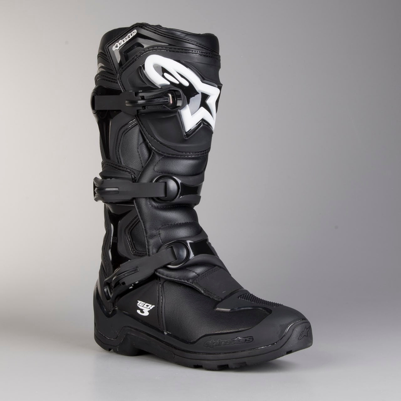 Alpinestars Tech 3 Mustad mootorratta saapad