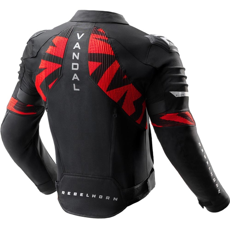 Rebelhorn Vandal 2 mootorratta jope must-punane