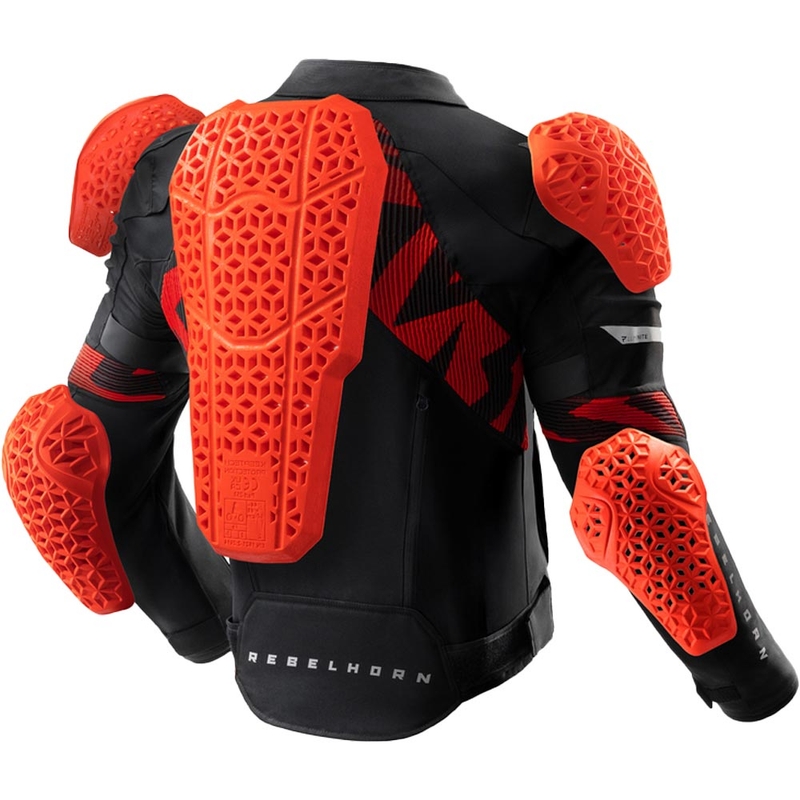 Rebelhorn Vandal 2 mootorratta jope must-punane