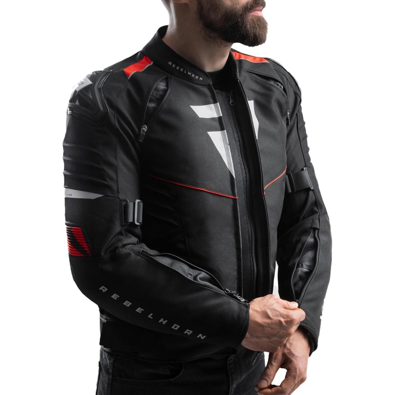 Rebelhorn Vandal 2 mootorratta jope must-punane