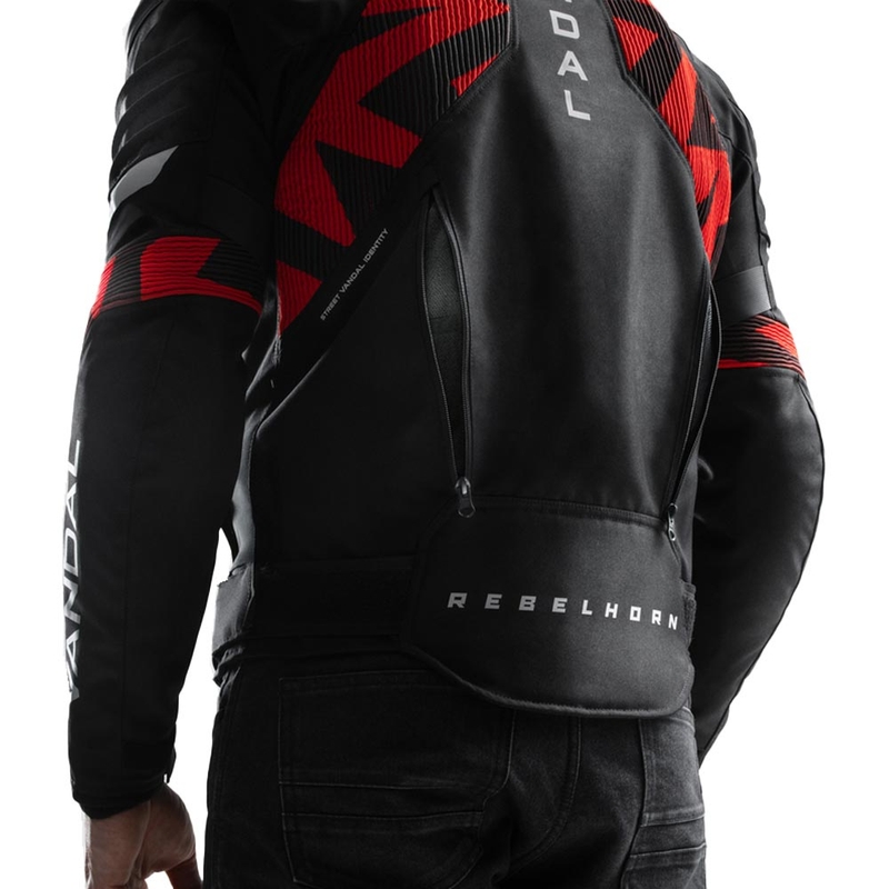 Rebelhorn Vandal 2 mootorratta jope must-punane