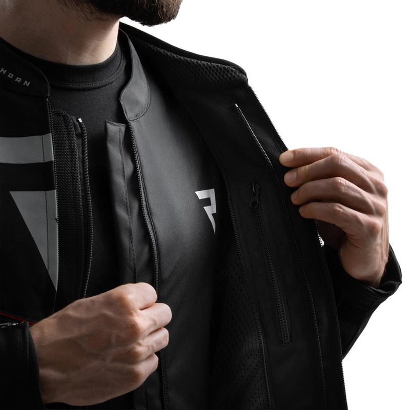 Rebelhorn Vandal 2 mootorratta jope must-punane