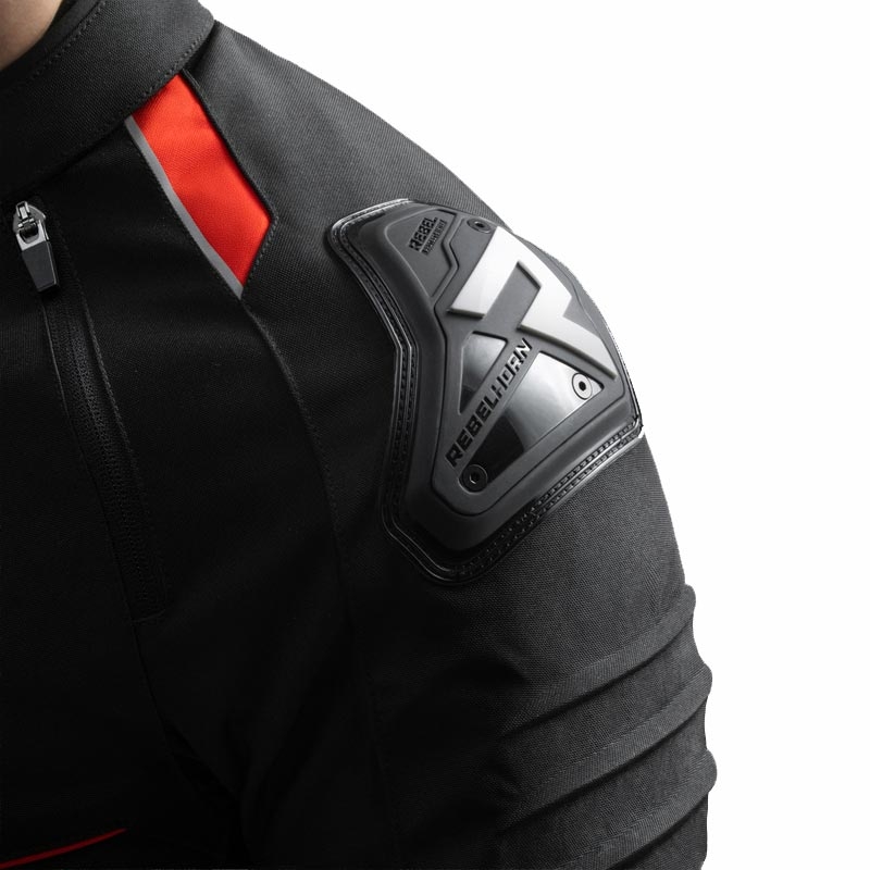 Rebelhorn Vandal 2 mootorratta jope must-punane