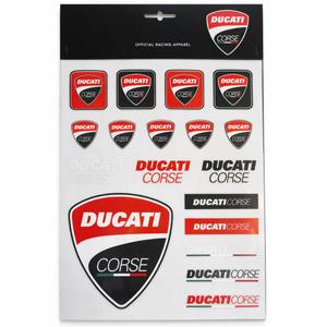 Kleebised Ducati Corse suured kleebiste komplekt mitmevärvilised