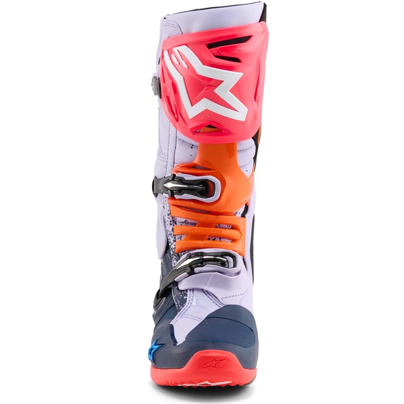 Alpinestars TECH 10 Limited Edition Records motokrossisaapad mustad