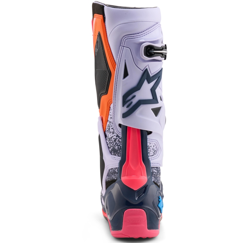 Alpinestars TECH 10 Limited Edition Records motokrossisaapad mustad