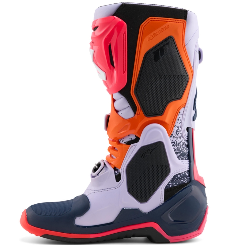 Alpinestars TECH 10 Limited Edition Records motokrossisaapad mustad