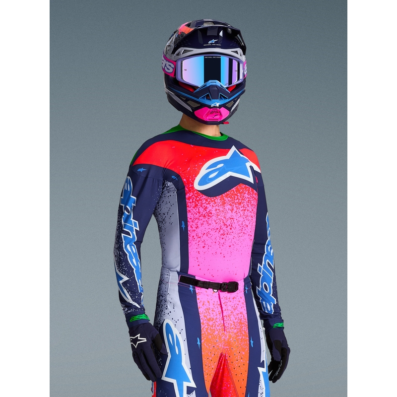 Alpinestars Supertech Limited Edition Records motokrossisärk - hall