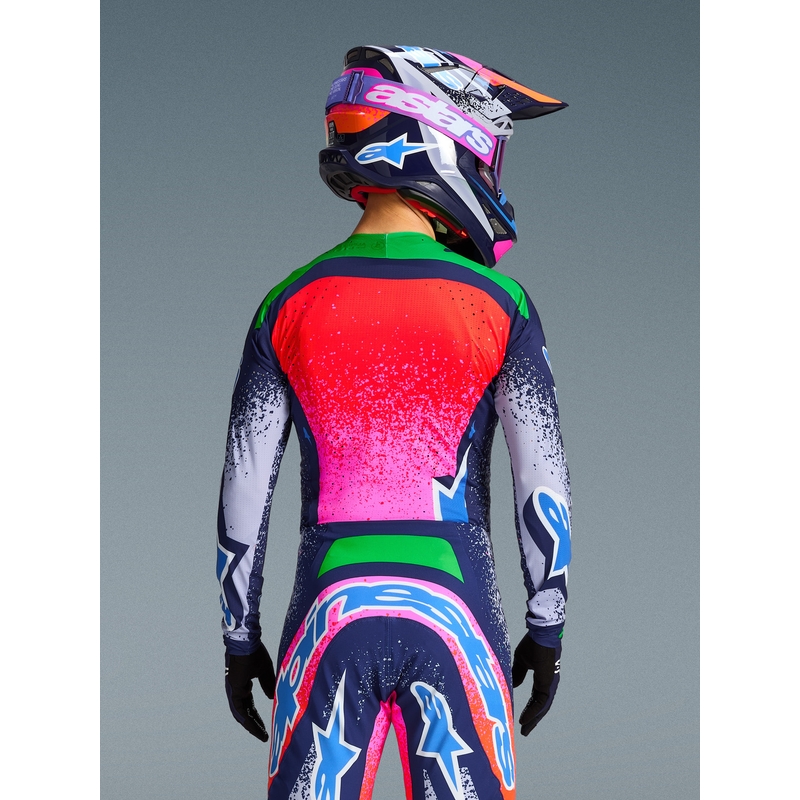 Alpinestars Supertech Limited Edition Records motokrossisärk - hall