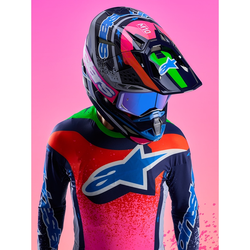 Alpinestars Supertech S-M10 Limited Edition Records motokrossikiiver hall
