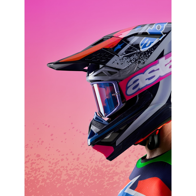 Alpinestars Supertech S-M10 Limited Edition Records motokrossikiiver hall